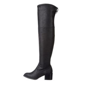 BCBGeneration Women's SAWYAR Slouch Boot BLACK